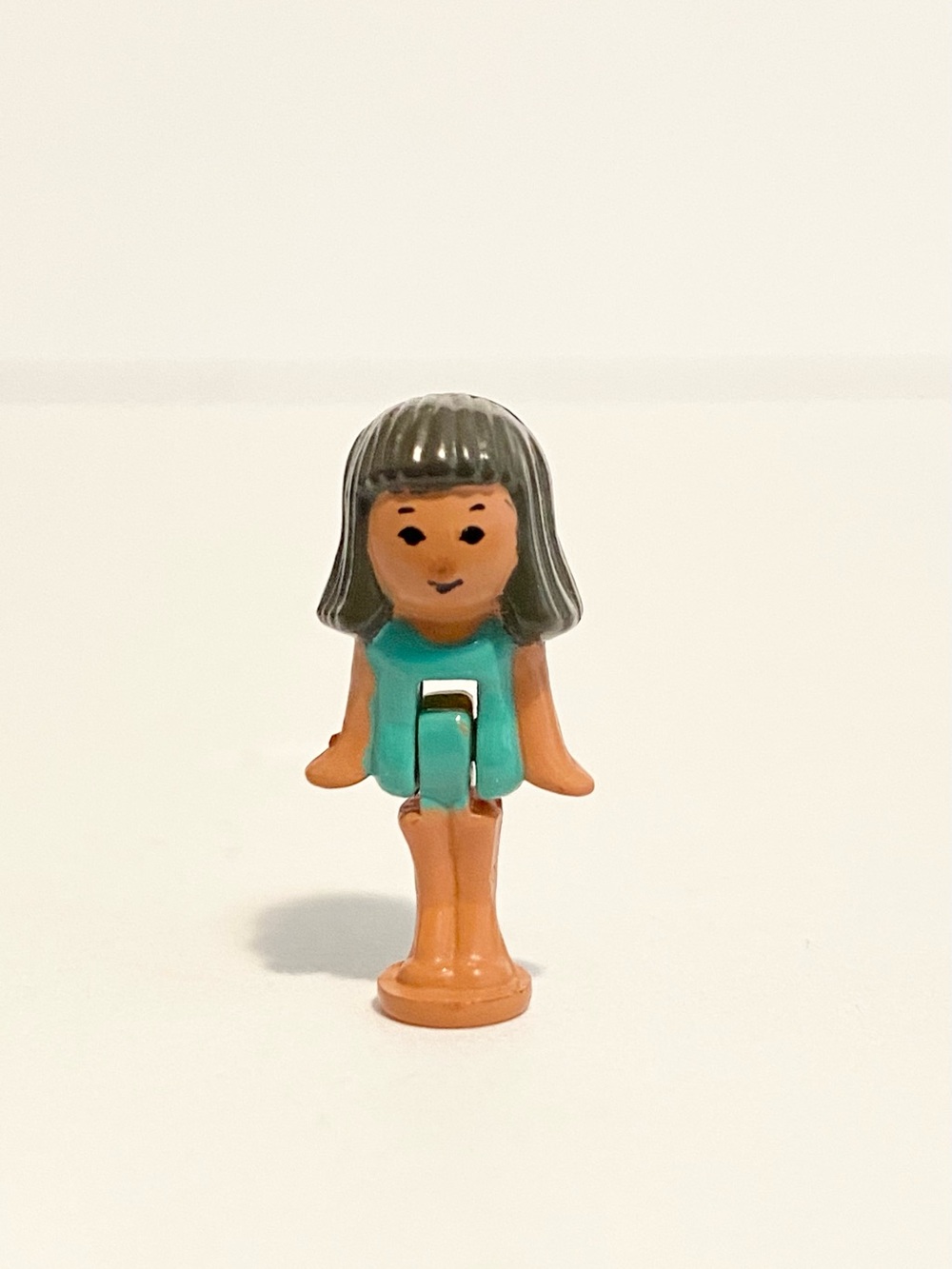 Vintage Polly Pocket Doll Water Fun Park Swimsuit Figure Bluebird Toy 1993
